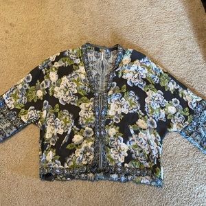 Free People Kimono Bomber jacket
